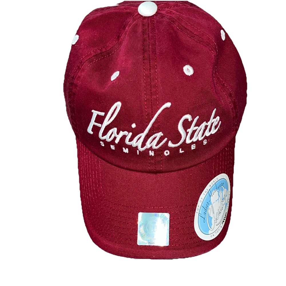 Florida State Seminoles Women's Hat Top Of The World‎ Breathable FSU Adjustable